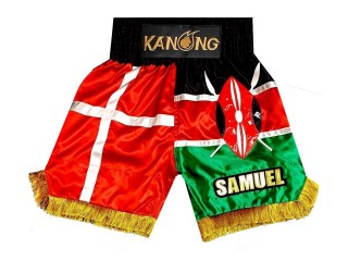 Short de boxe anglaise Personnalisé : KNBXCUST-2054