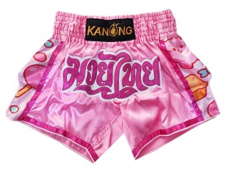Kanong Short Muay Thai : KNS-501-Rose