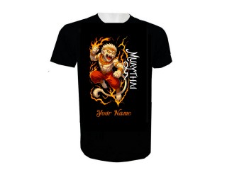 Ajouter un nom Muay Thai Boxing T-shirt : KNTSHCUST-024