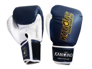 Gant de Boxe Muay Thai Kanong : Bleu marin