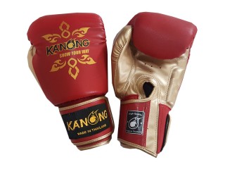 Gant de Boxe Enfants de KANONG : Thai Power Rouge/Or