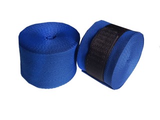 Bandage élastiques de Boxe Thai KANONG : Bleu