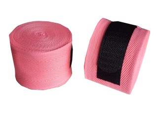 Bandage élastiques de Boxe Thai KANONG : Rose