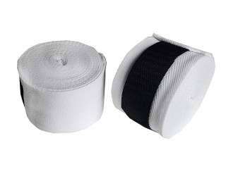 Bandage élastiques de Boxe Thai KANONG : Blanc