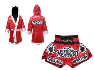 KANONG Peignoir de Boxe + KANONG Muay Thai Shorts