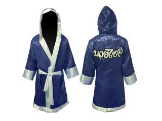 KANONG Peignoir de Boxe : Bleu marin