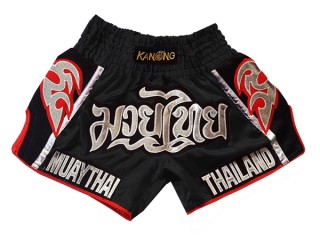 Enfants Short de Boxe Kanong : KNSRTO-207-Noir