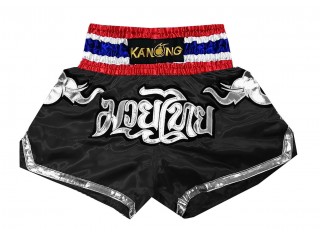 Kanong Short Muay Thai : KNS-125-Noir