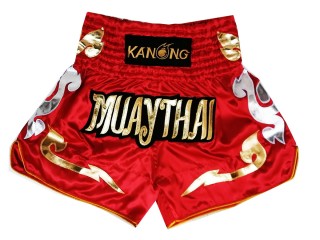 Kanong Short Muay Thai : KNS-126-Rouge