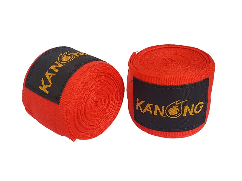 Bandage de Boxe KANONG : Rouge