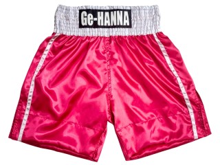 Short de boxe anglaise Personnalisé : KNB XCUST-2071-Rose