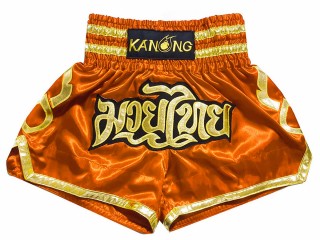 Kanong Short Muay Thai : KNS-121-Orange