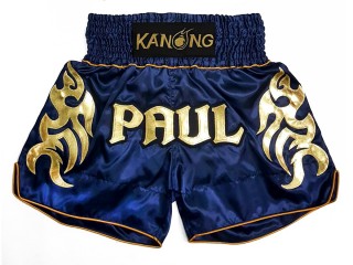 Short de Boxe Muay Thai Personnalisé : KNSCUST-1204