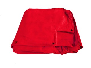 Toile supérieure du ring de boxe personnalisée rouge 4x4 m