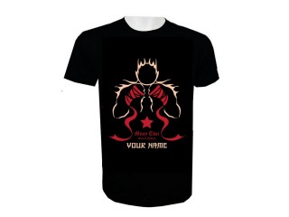 Ajouter un nom Muay Thai Boxing T-shirt : KNTSHCUST-002