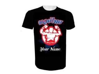 Ajouter un nom Muay Thai Boxing T-shirt : KNTSHCUST-003