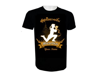 Ajouter un nom Muay Thai Boxing T-shirt : KNTSHCUST-017