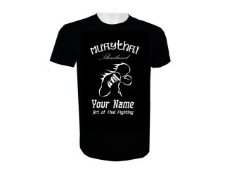 Ajouter un nom Muay Thai Boxing T-shirt : KNTSHCUST-018