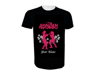 Ajouter un nom Muay Thai Boxing T-shirt : KNTSHCUSTWO-001