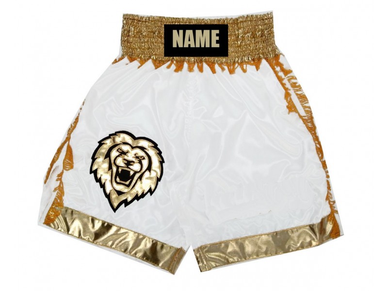 Short De Boxe Personnalisé Kickboxing Muay Thai - Maille Respirante 100% Polyester - Tailles 2XS à 6XL
