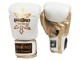 Gant de Boxe Muay Thai Kanong : Thai Power Blanc/Or