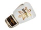Gant de Boxe Muay Thai Kanong : Thai Power Blanc/Or