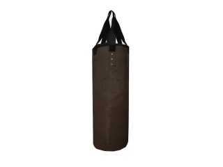 Sac de Frappe de Microfibre Personnalisé (non rempli) : Marron foncé 120 cm.