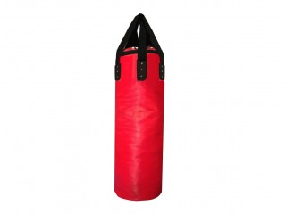 Sac de Frappe de Microfibre Personnalisé (non rempli) : Rouge 120 cm.