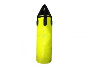 Sac de Frappe de Microfibre Personnalisé (non rempli) : Jaune 120 cm.