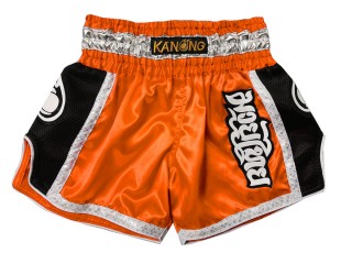 Kanong Rétro Short Muay Thai : KNSRTO-208-Orange