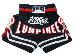 Lumpinee Short de Boxe Thaï : LUM-036 Noir