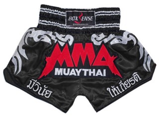Short de Muay Thai Boxsense : BXS-066-Noir