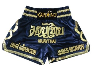 Short de Muay Thai Kickboxing Personnalisé : KNSCUST-1002