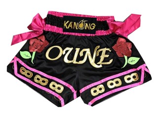 Short de Muay Thai Kick Boxe Personnalisé : KNSCUST-1005