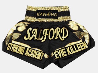 Short de Muay Thai Kick Boxe Personnalisé : KNSCUST-1007