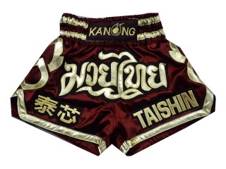 Short de Muay Thai Kick Boxe Personnalisé : KNSCUST-1009