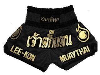 Short de Muay Thai Kick Boxe Personnalisé : KNSCUST-1018