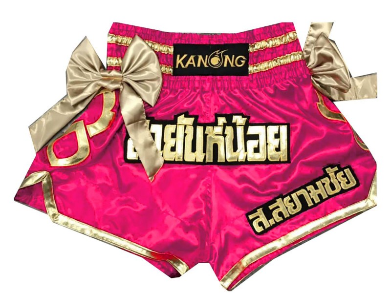 Short de Boxe Muay Thai Personnalisé : KNSCUST-1022