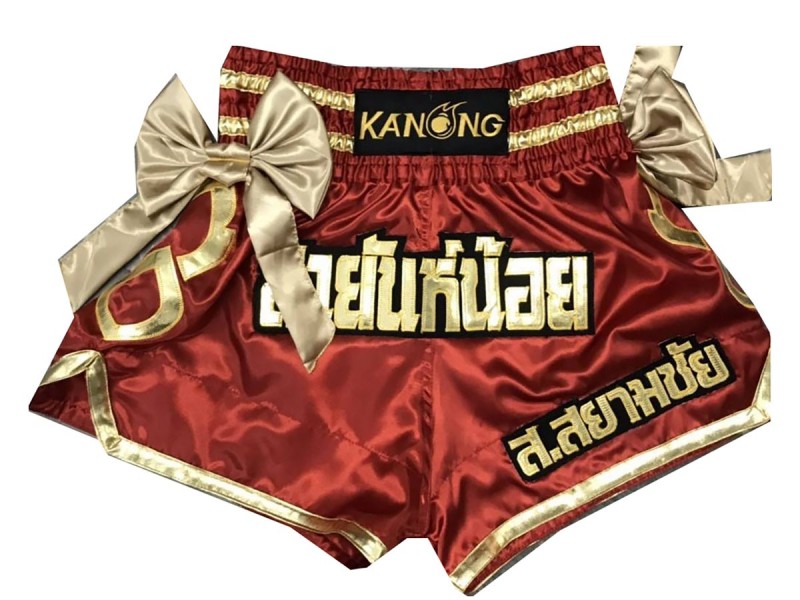 Short de Boxe Muay Thai Personnalisé : KNSCUST-1027