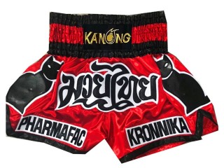 Short de Muay Thai Kickboxing Personnalisé : KNSCUST-1058