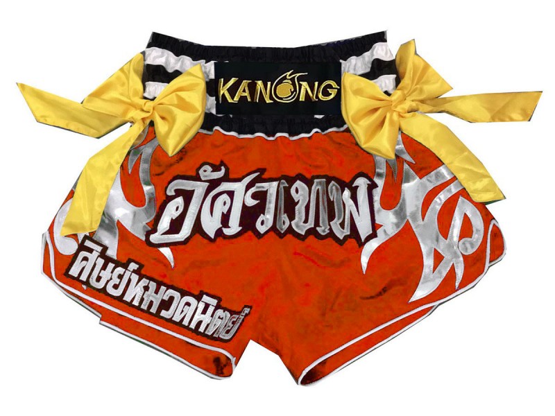 Short de Muay Thai Kickboxing hommes Personnalisé : KNSCUST-1041