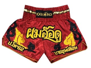 Short de Kickboxing Muay Thai Personnalisé : KNSCUST-1137