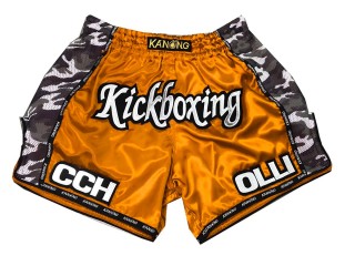 Short de Kickboxing Muay Thai Personnalisé : KNSCUST-1138