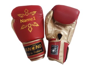 Gants de Kickboxing Muay Thai Personnalisés : KNGCUST-003