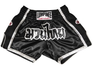 Lumpinee Short de Boxe Thai : LUMRTO-005-Noir