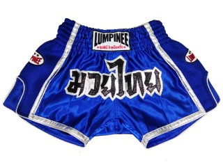 Lumpinee Short de Boxe Thai : LUMRTO-005-Bleu