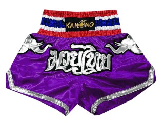 Kanong Short Muay Thai : KNS-125-Violet