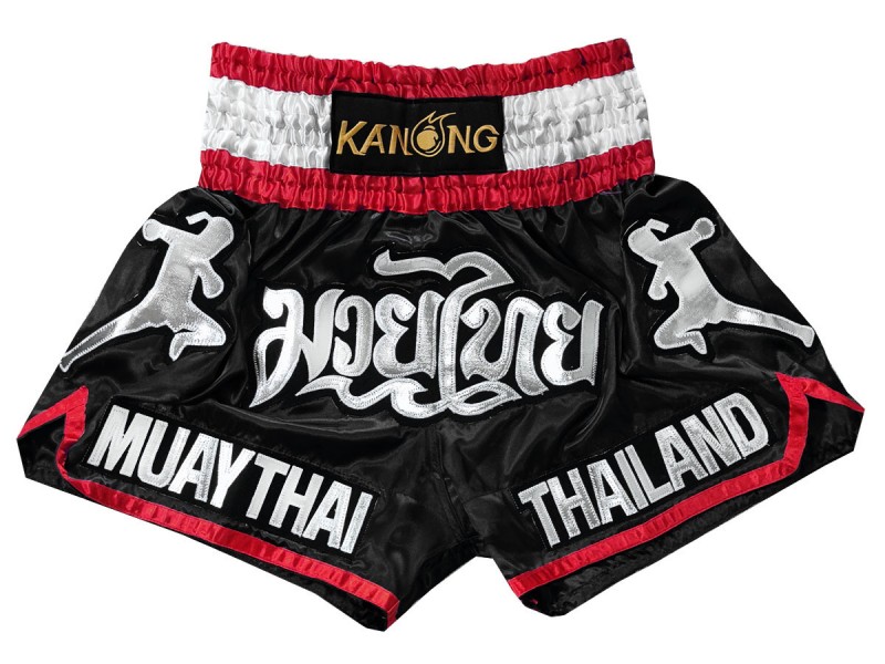 Kanong Short Muay Thai : KNS-133-Noir