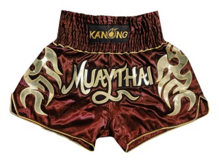 Kanong Short Muay Thai : KNS-134-Bordeaux