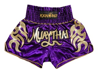 Kanong Short Muay Thai : KNS-134-Violet